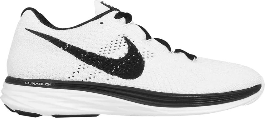  Nike Wmns Flyknit Lunar 3 &#039;Sail Black&#039;