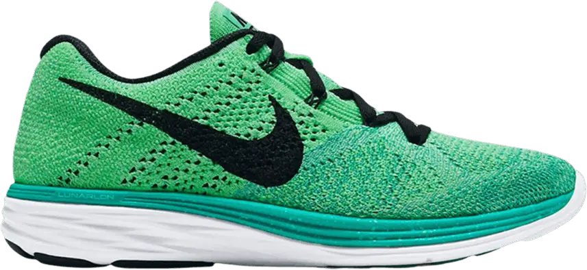 Nike Wmns Flyknit Lunar 3 &#039;Green Glow&#039;