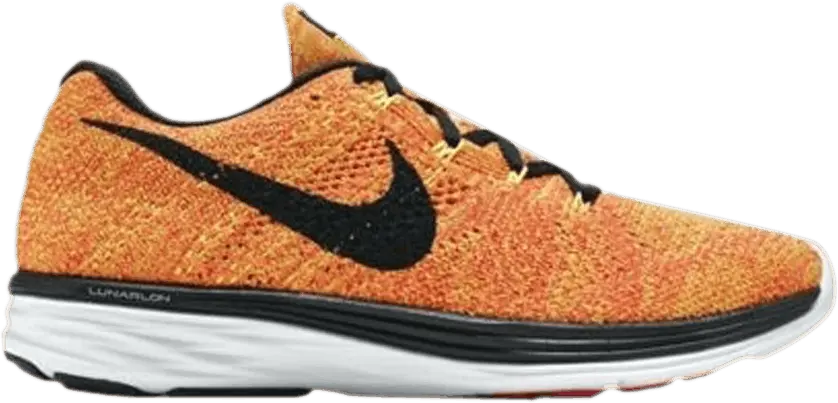  Nike Wmns Flyknit Lunar 3 &#039;Bright Mango Volt&#039;