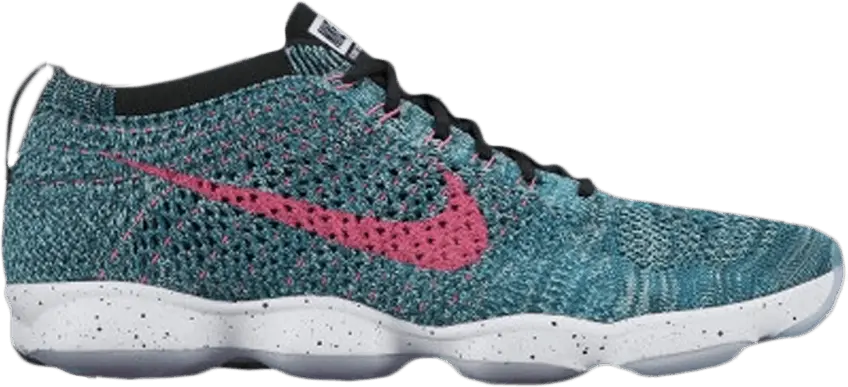  Nike Wmns Flyknit Zoom Agility &#039;Radiant Emerald Pink Pow&#039;