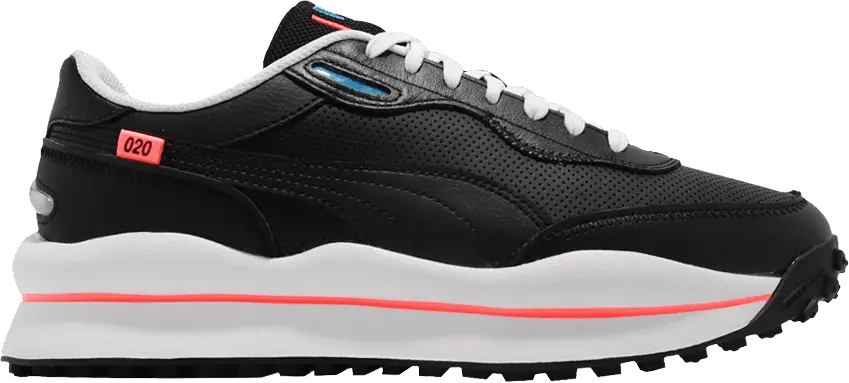  Puma Style Rider Pro Tech &#039;Black White&#039;