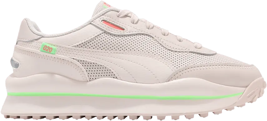  Puma Style Rider Pro Tech &#039;Whisper White Green&#039;