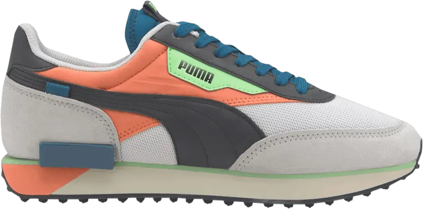  Puma Future Rider &#039;Neon Play - Fusion Coral&#039;