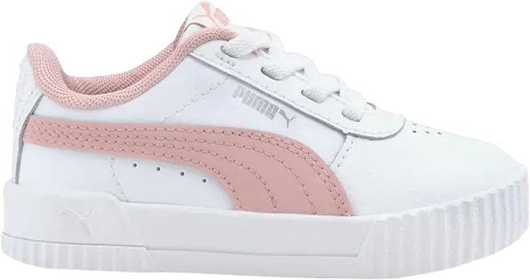  Puma Carina Leather Infant &#039;White Peachskin&#039;