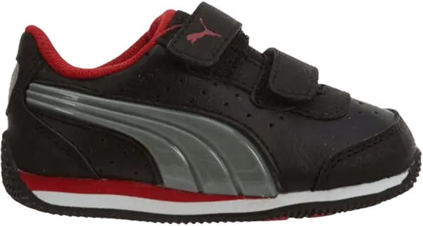 Puma Speed Light Up Toddler &#039;Black Grey Red&#039;