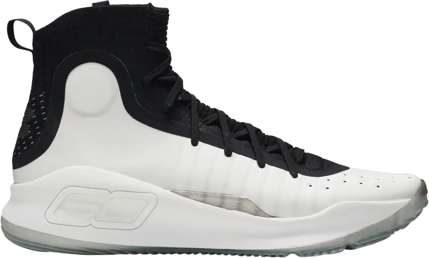  Under Armour Curry 4 White Black