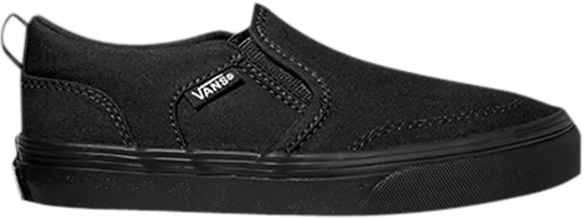  Vans Asher Kids &#039;Black&#039;