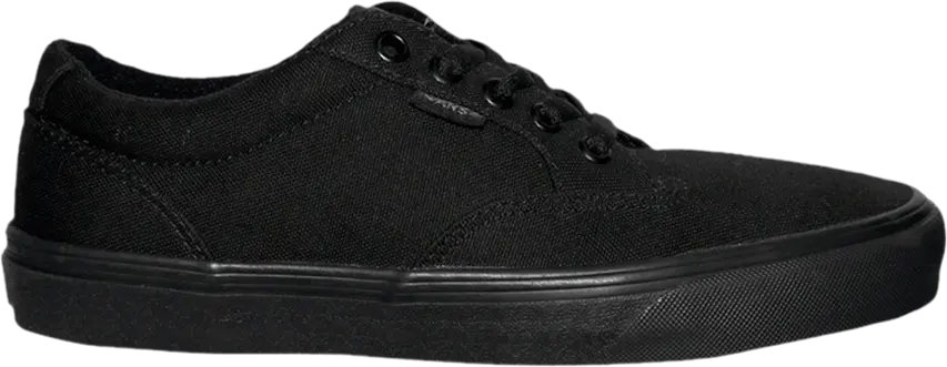  Vans Winston Low Black Canvas (Women&#039;s)