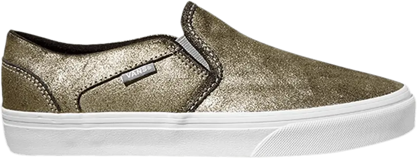  Vans Wmns Asher &#039;Metallic Gold&#039;