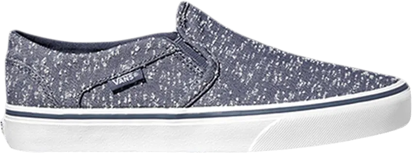  Vans Wmns Asher &#039;Marled Canvas - Grisalle&#039;