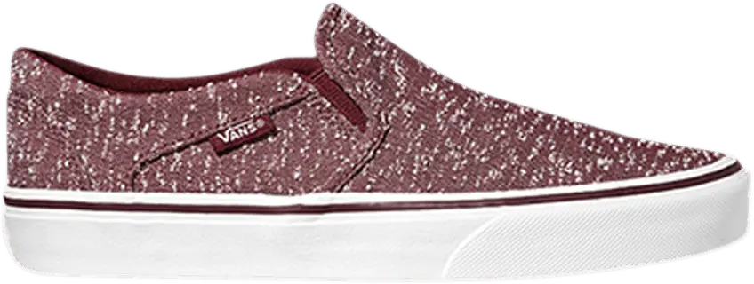  Vans Wmns Asher &#039;Marled Canvas - Port Royale&#039;