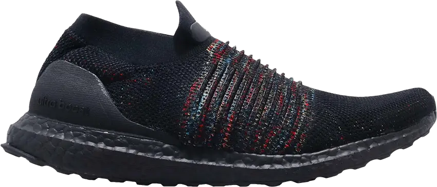  Adidas UltraBoost Laceless &#039;Black Multi-Color&#039;