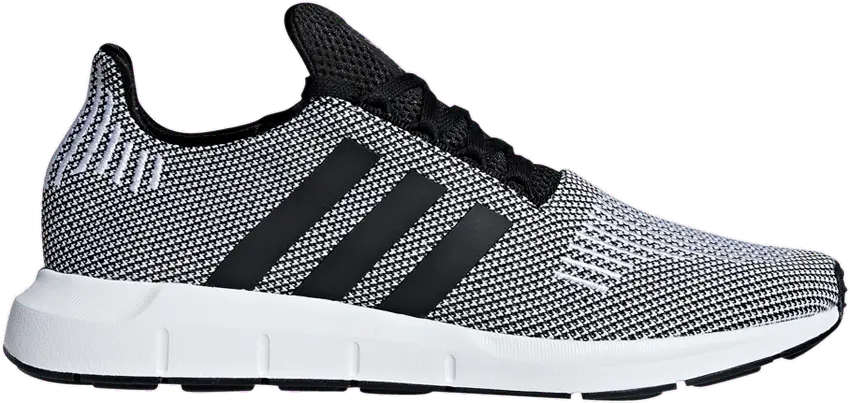  Adidas Swift Run &#039;Core Black Cloud White&#039;