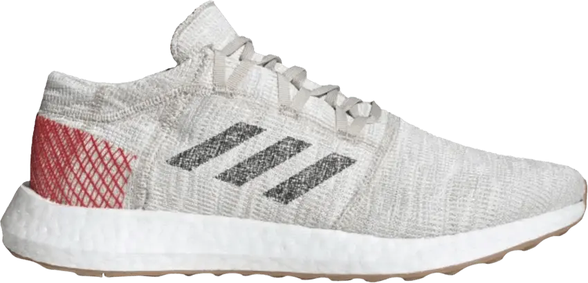  Adidas PureBoost Go &#039;Clear Brown Active Red&#039;