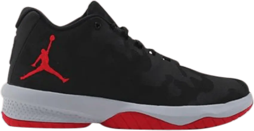  Jordan B.Fly Black/University Red-Wolf Grey