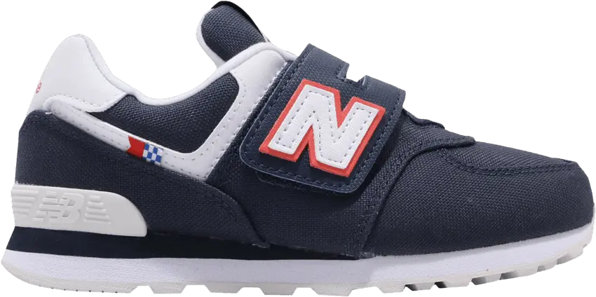  New Balance 574 Wide Kids &#039;Navy Shite&#039;