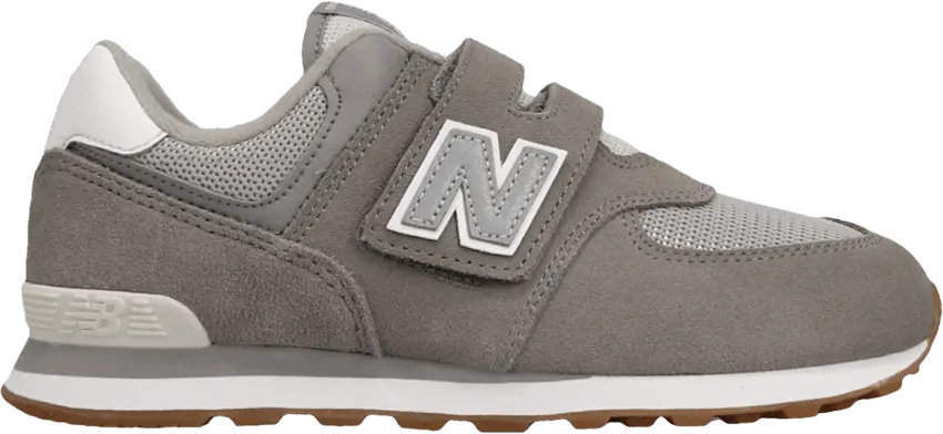  New Balance 574 Kids Wide &#039;Grey White&#039;