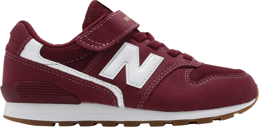  New Balance 996 Burgundy (Wide) (GS)