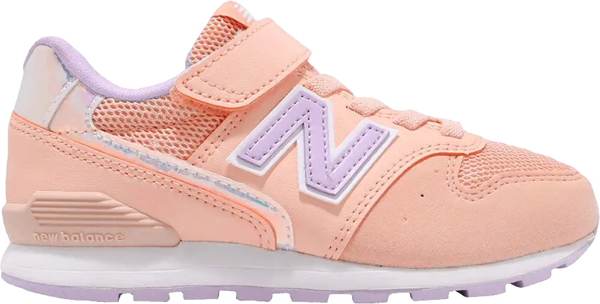  New Balance 996 Wide Little Kids &#039;Orange Purple&#039;