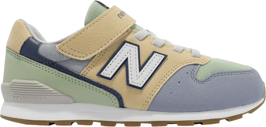  New Balance 996 Big Kid Wide &#039;Beige Slate Blue&#039;