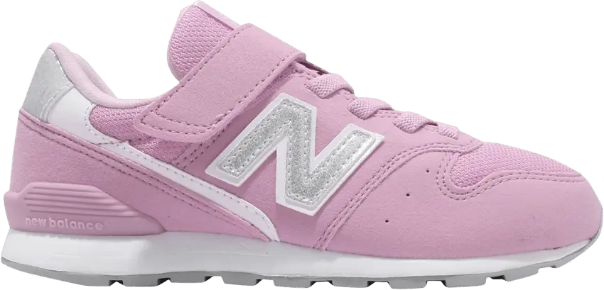  New Balance 996 Wide Kids &#039;Pink Silver White&#039;