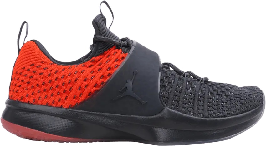  Jordan Trainer 2 Flyknit Anthracite Orange