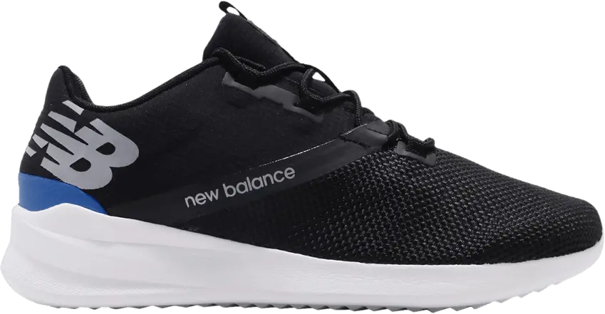 New Balance Cush+ District Run Extra Wide &#039;Black White Blue&#039;