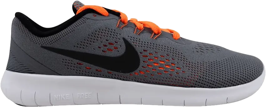  Nike Free RN GS &#039;Total Orange&#039;