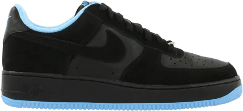  Nike Air Force 1 Low &#039;Black University Blue&#039;