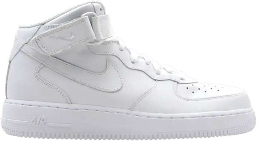  Nike Air Force 1 Mid &#039;Triple White&#039;