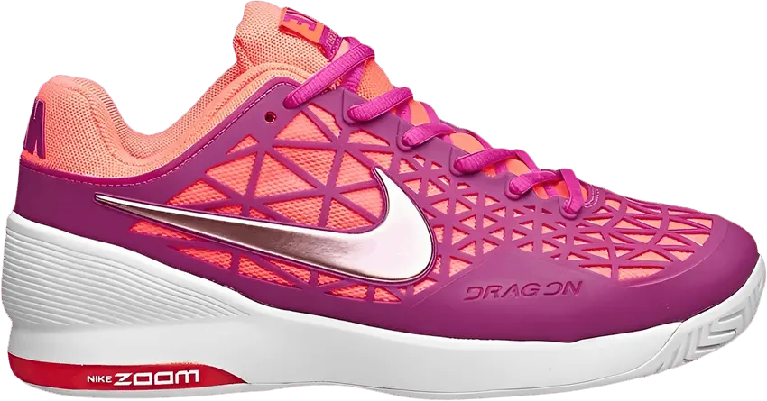  Nike Wmns Zoom Cage 2 &#039;Fuchsia Coral&#039;