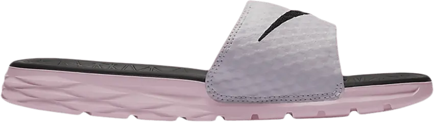  Nike Wmns Benassi Solarsoft 2 Slide &#039;Arctic Pink Black&#039;