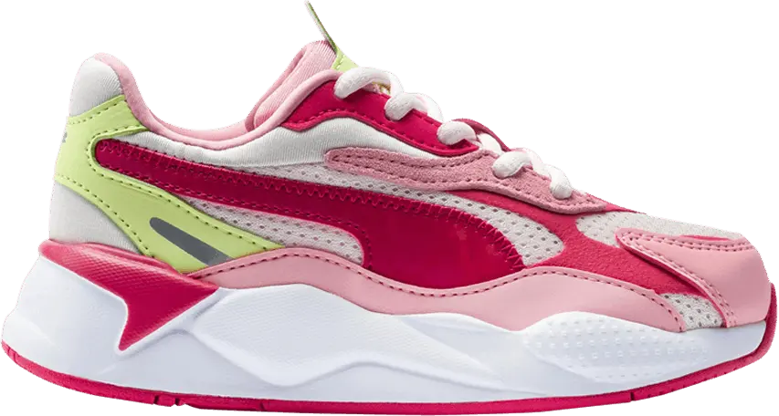  Puma RS-X3 Jr &#039;Summer Splash - Bright Rose&#039;