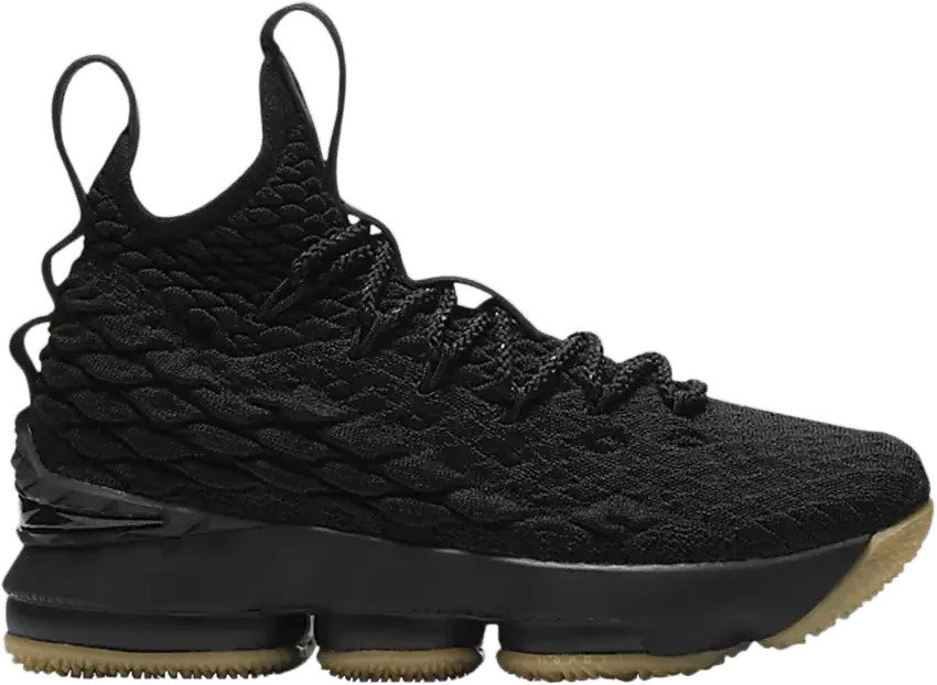  Nike LeBron 15 Black Gum (GS)