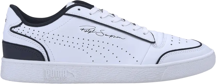  Puma Ralph Sampson Low Perforated Outline &#039;White Peacoat&#039;