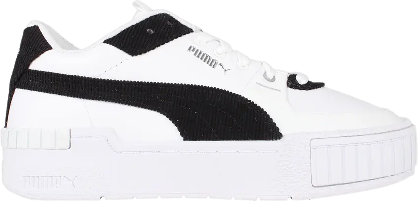  Puma Wmns Cali Sport Corduroy &#039;White Black&#039;