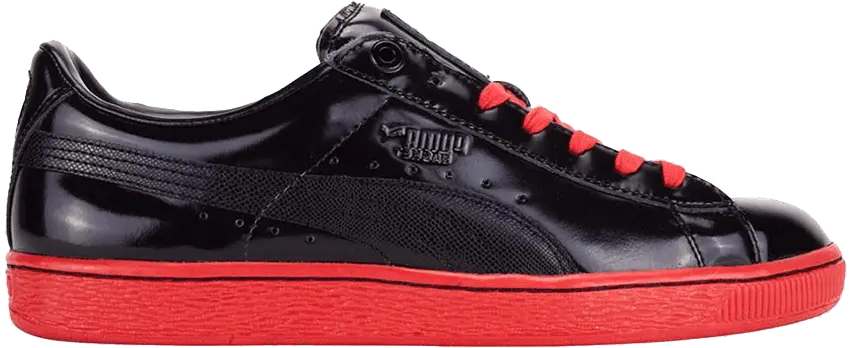  Puma Pumaxmeekxsilver Basket Black-Red