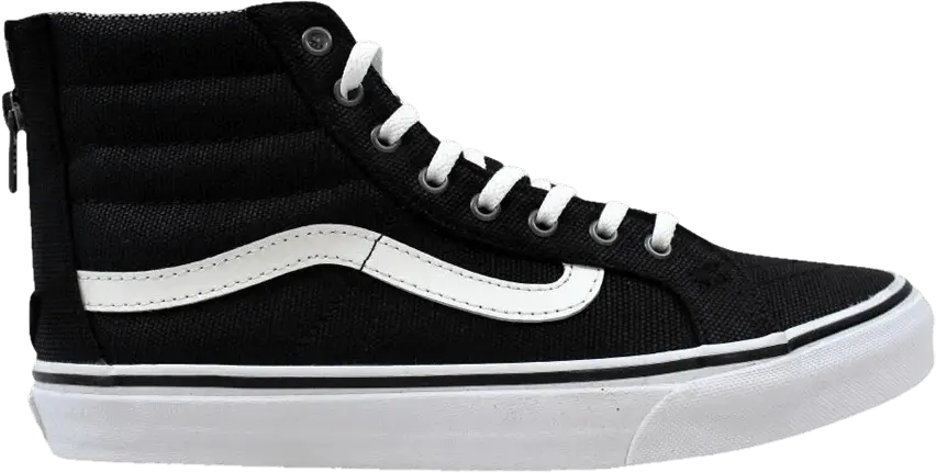  Vans Sk8-Hi Slim Zip Tweed Dots Black