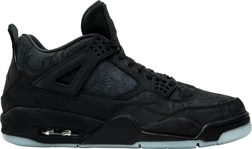  Jordan 4 Retro Kaws Black