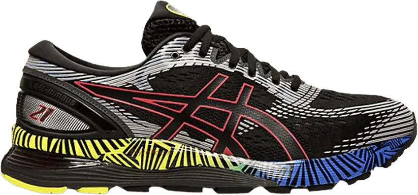  Asics Gel Nimbus 21 &#039;Hyper Flash - Black&#039;