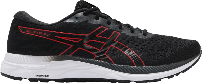  Asics Gel Excite 7 &#039;Black Classic Red&#039;