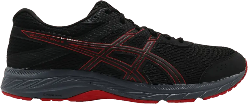  Asics Gel Contend 6 &#039;Black Classic Red&#039;