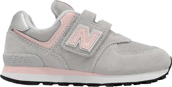  New Balance 574 Hook &amp; Loop Little Kid Wide &#039;Core Pack - Rain Cloud Pink Haze&#039;