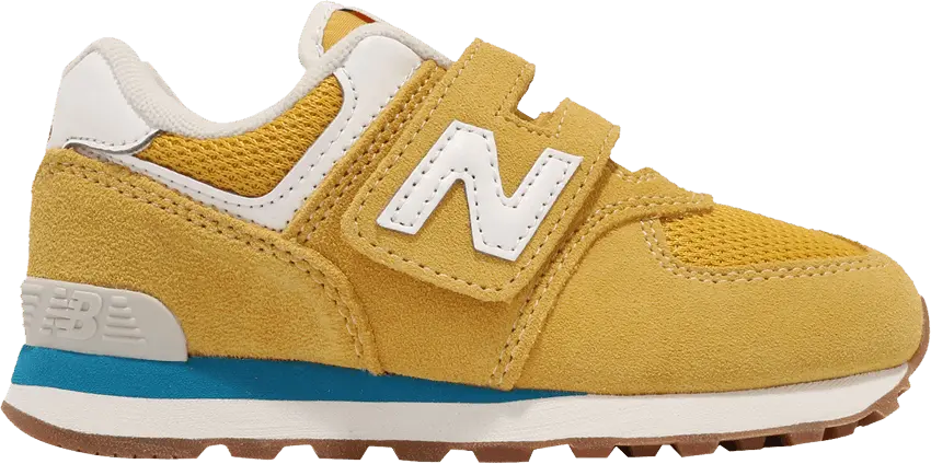  New Balance 574 Kids Wide &#039;Varsity Gold&#039;