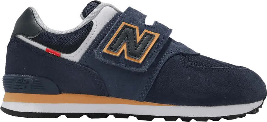  New Balance 574 Little Kid Wide &#039;Indigo&#039;