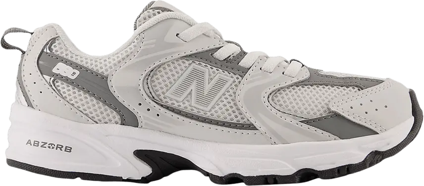  New Balance 530 Bungee Little Kid Wide &#039;Grey Matter&#039;