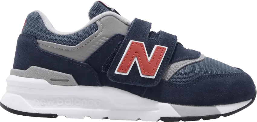  New Balance 997 Wide Little Kids &#039;Navy Grey White&#039;