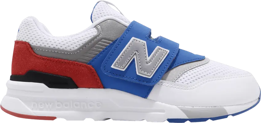  New Balance 997 Little Kids Wide &#039;White Blue&#039;