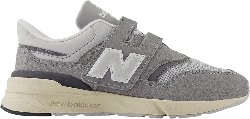  New Balance 997R Hook &amp; Loop Little Kid Wide &#039;Phantom Grey&#039;