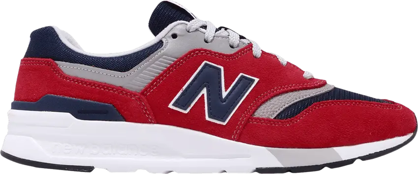  New Balance 997 Red Navy Grey